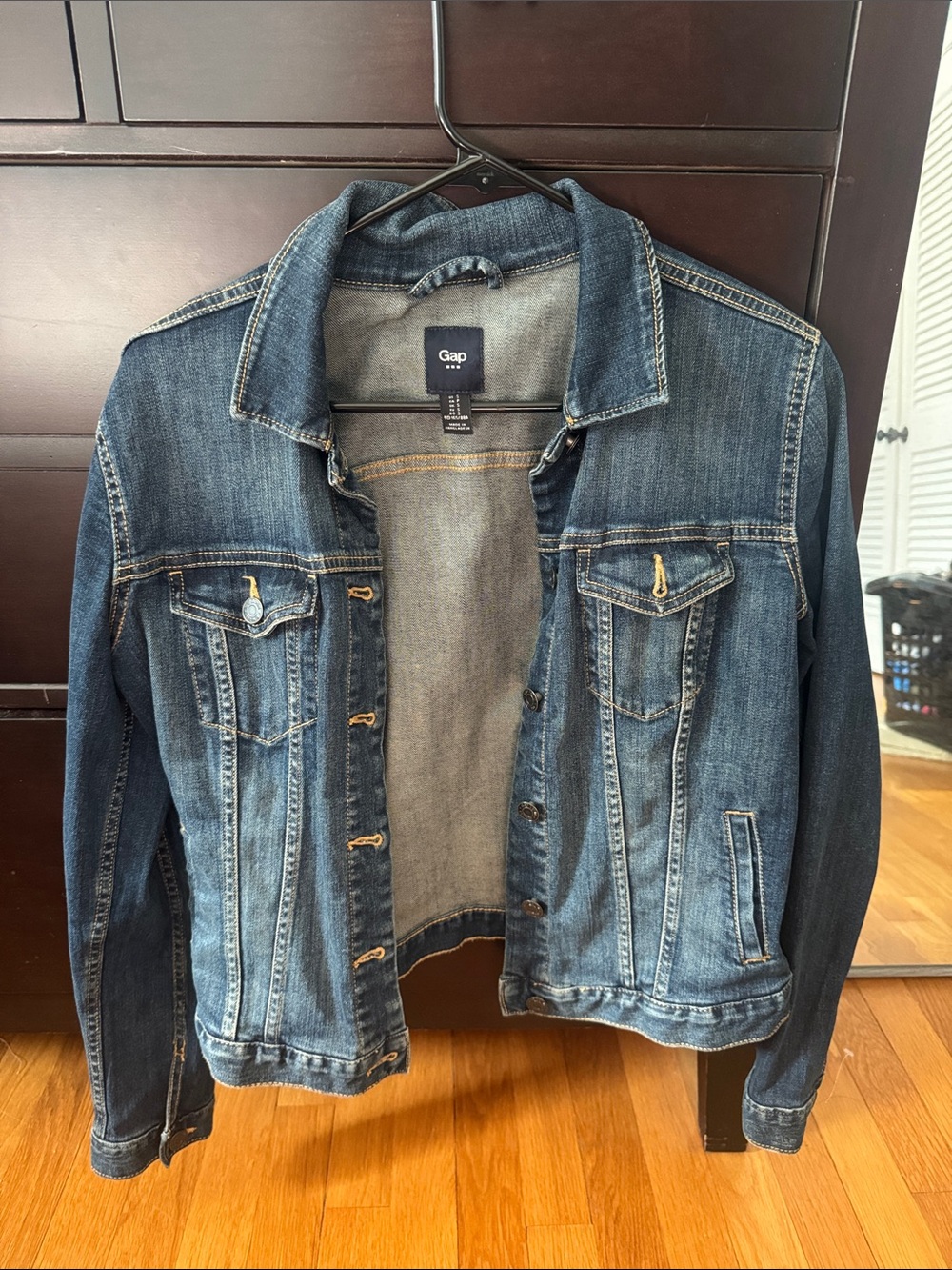 GAP Medium Wash Blue Denim Jacket